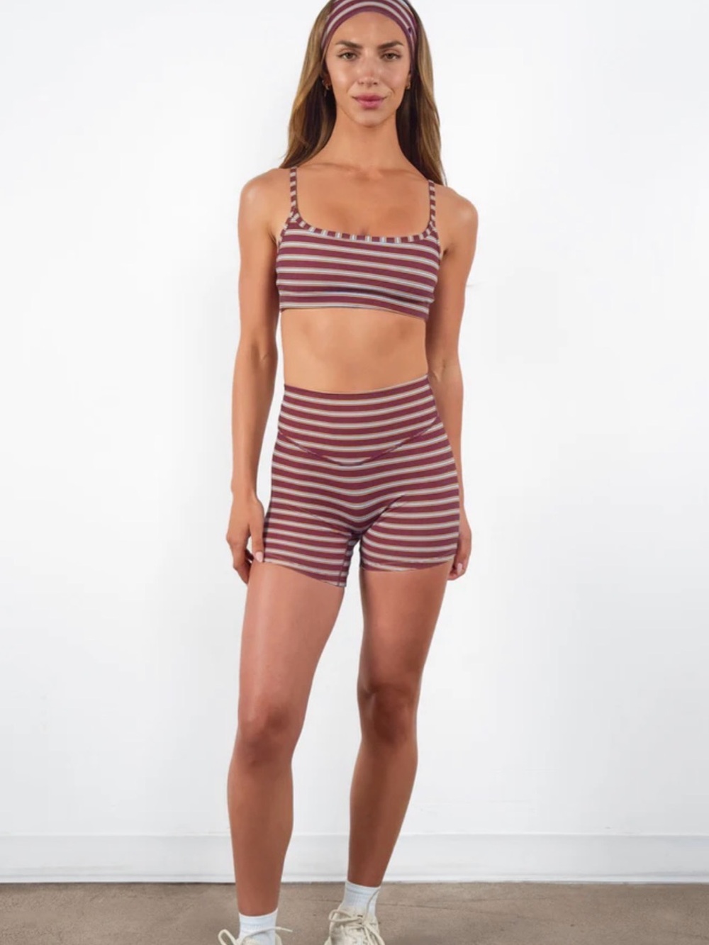 XS Vitality Cloud II Volley Short Maroon Stripe